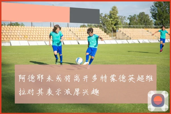 阿德耶米或将离开多特蒙德英超维拉对其表示浓厚兴趣